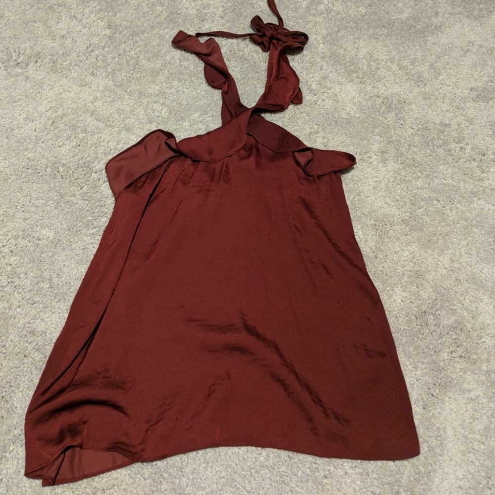 Silk halter tank